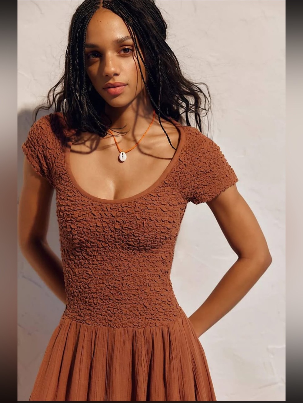 Free People free-est ruched maxi dress